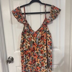 Cold shoulder blouse